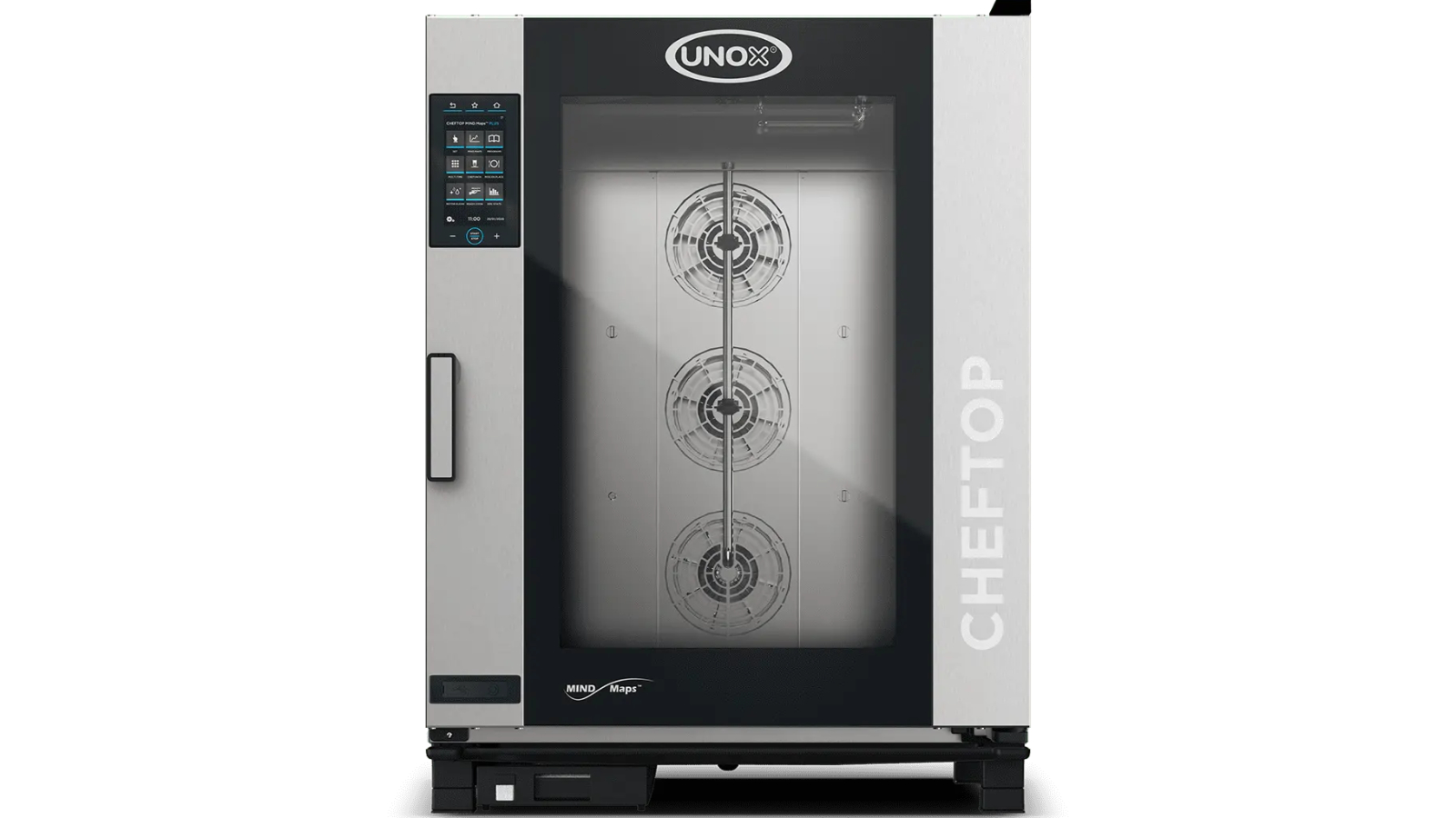 UNOX Cheftop Mind.Maps GN 2/1 10 Tray Left Hand/Combi Oven Steamer