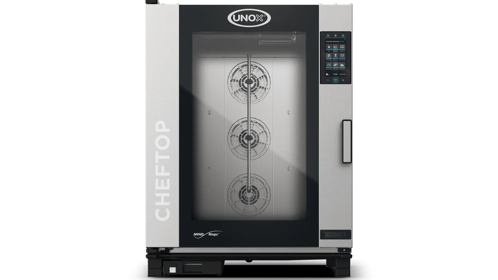 UNOX Cheftop Mind.Maps GN 2/1 10 Tray Right Hand/Combi Oven Steamer