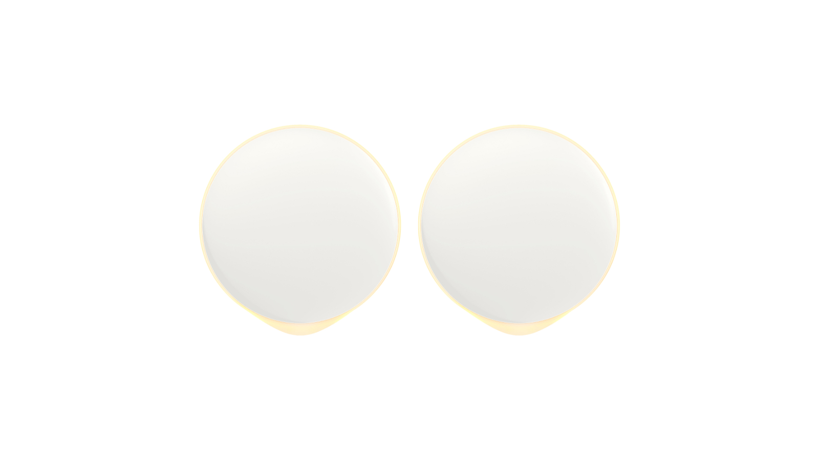 AIPOWER Pack of 2 Motion Sensor USB-C Rechargeable Closet Night Light