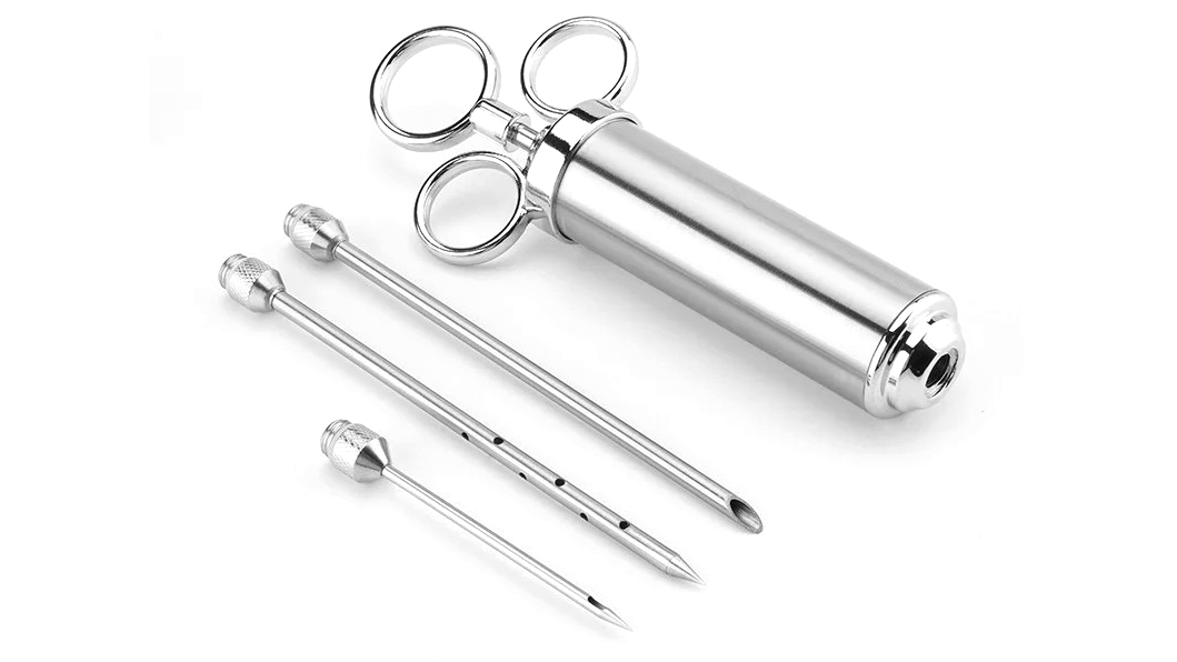 Asmoke Stainless Steel Meat Injector Syringe Kit