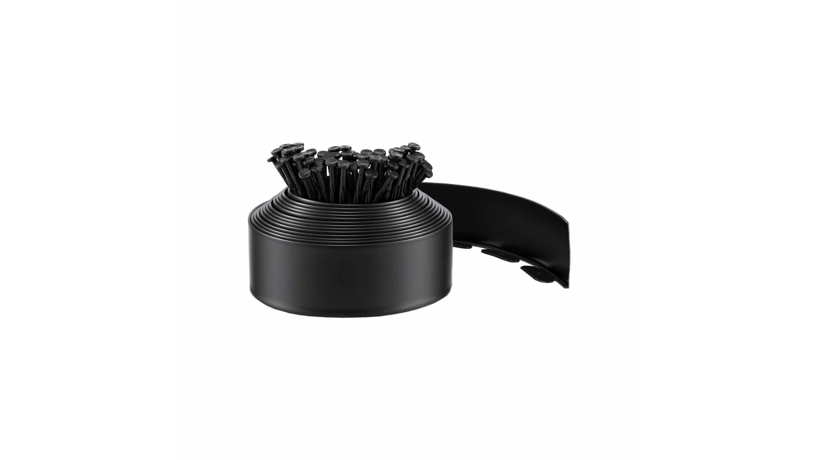 Green Fingers 30 Piece Black Garden Edging - 33ft