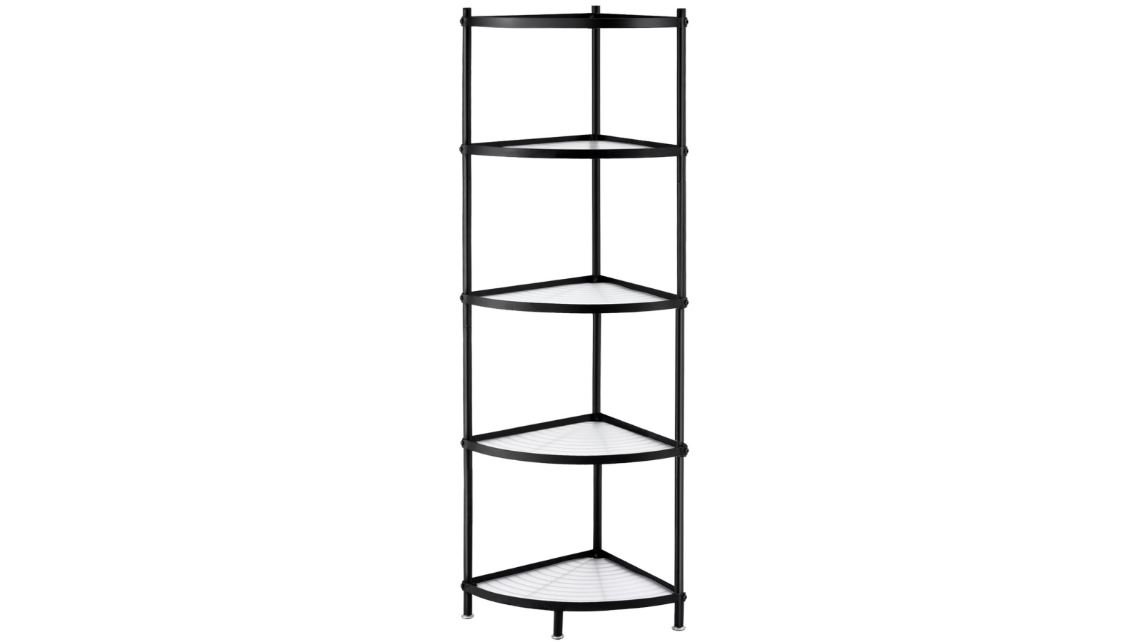 Artiss 5-Tier Kitchen Corner Microwave Rack with Metal Storage Shelves