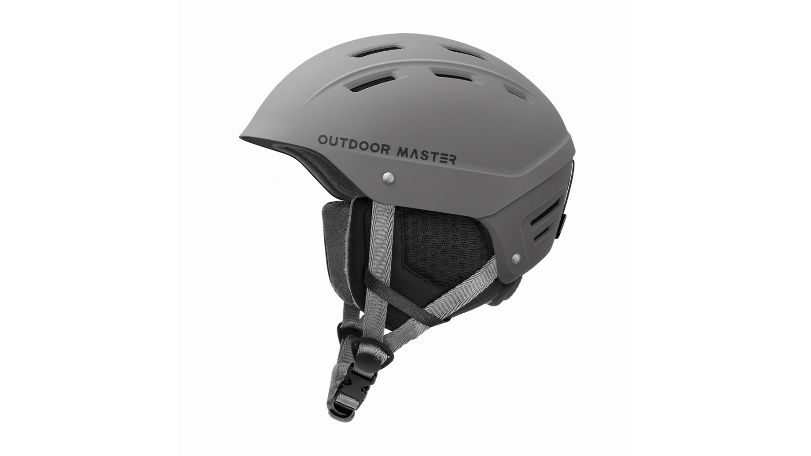 Outdoor Master Medium Kelvin II Ski Helmet - Grey