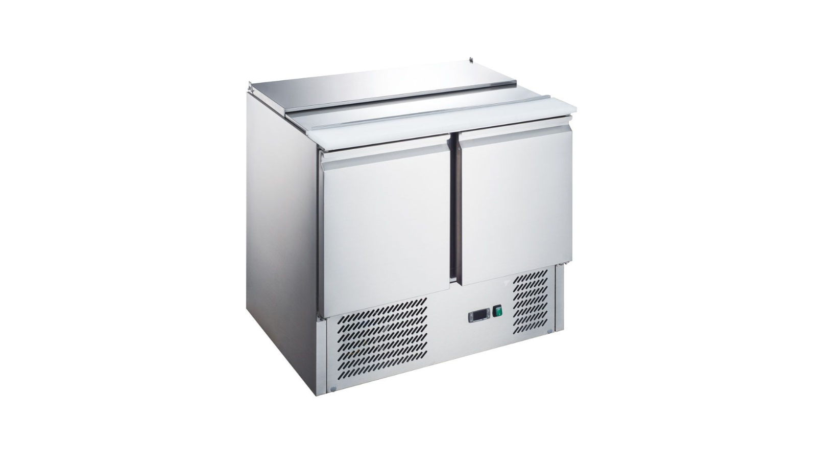 F.E.D XGNS900S Commercial FED-X 2-Door Salad Prep Fridge