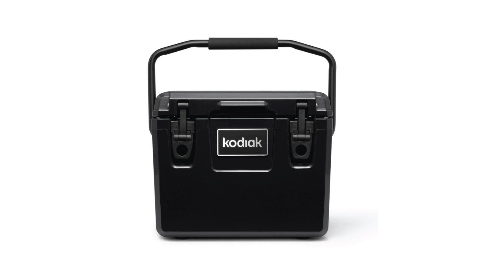 Kodiak 15 Litre Leak and Waterproof Hard Cooler with Carry Handle - Black