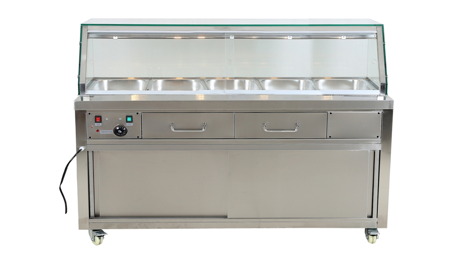 F.E.D Commercial Bain Marie Food Display