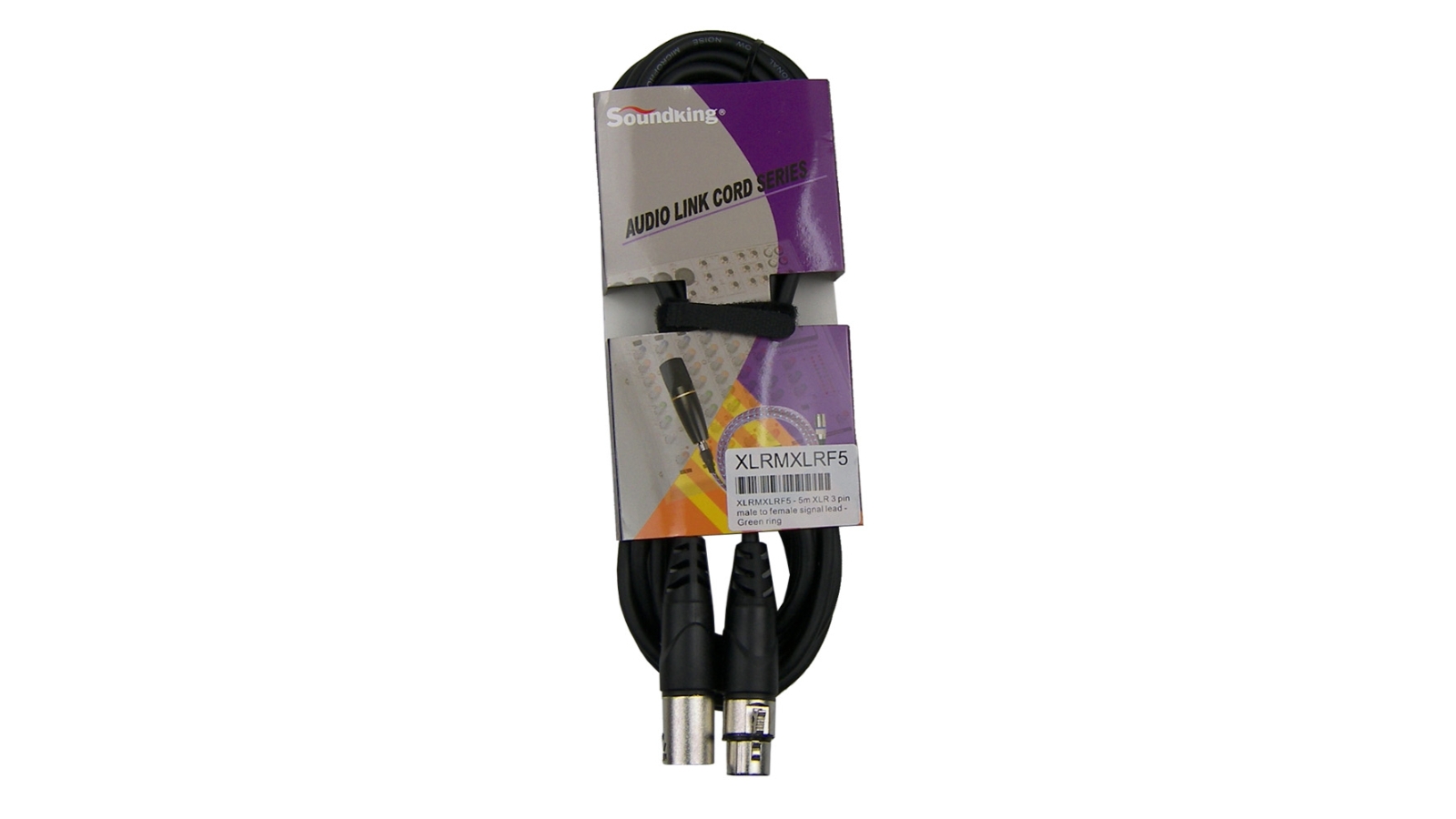 Soundking 5M XLR male to female microphone cable