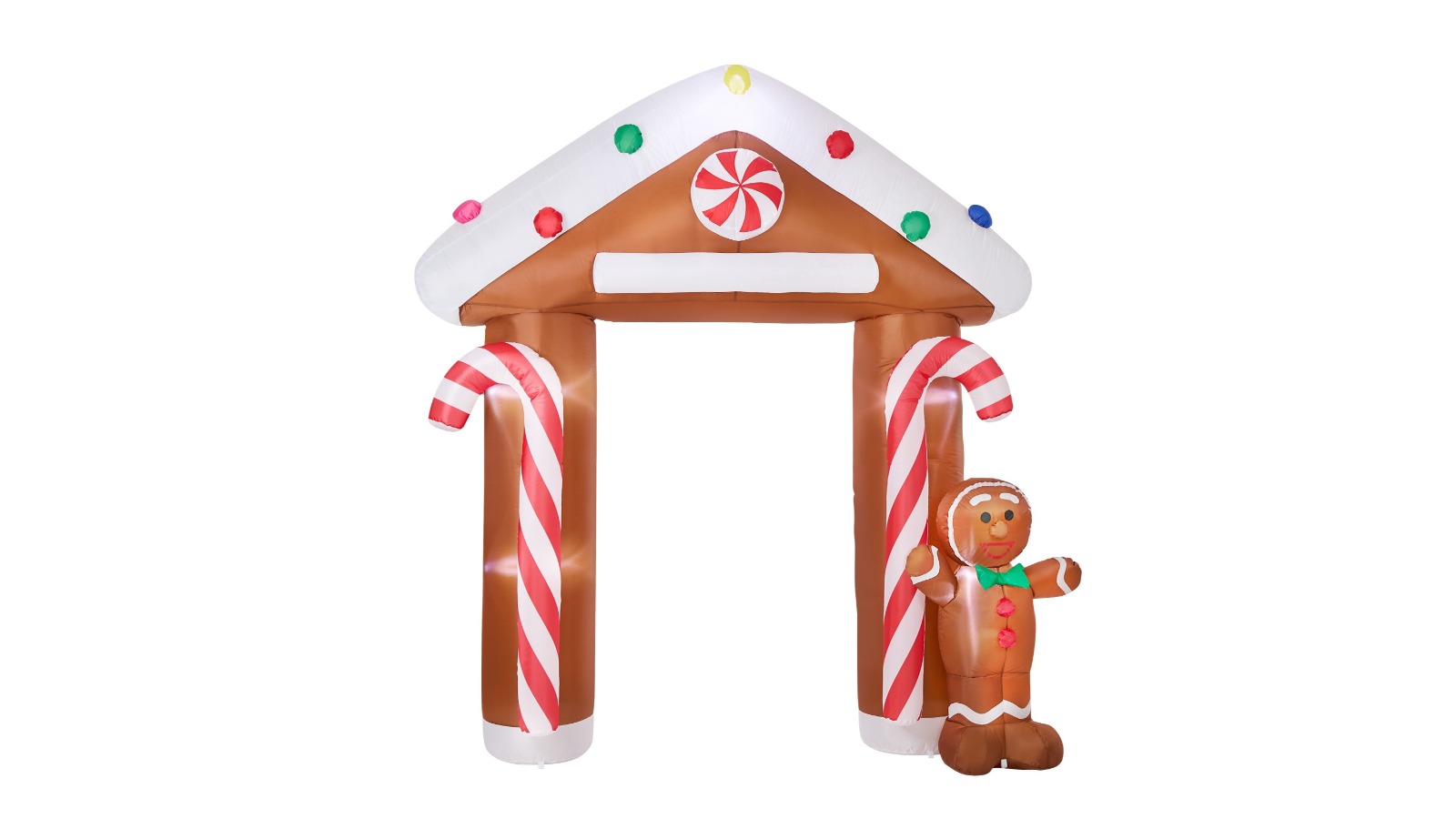 Tinseltown Inflatable Christmas Archway with LED Light - 2.8m