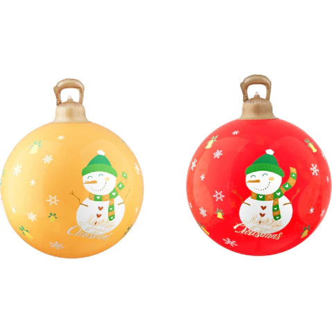 Jingle Jollys Inflatable LED 60cm Snowman Bauble
