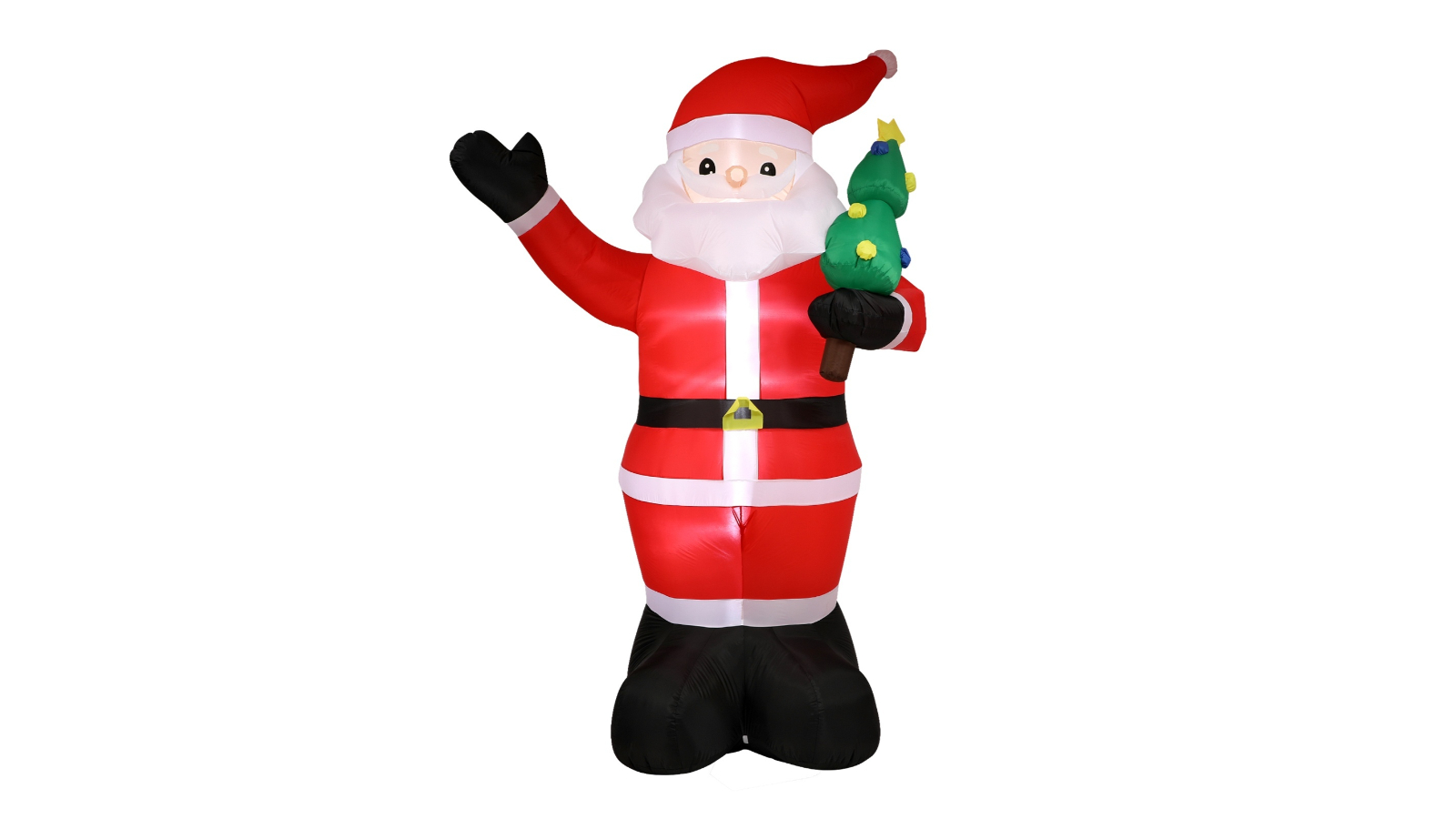 Tinseltown Inflatable Christmas Santa LED Light Outdoor Decoration - 3.6metre