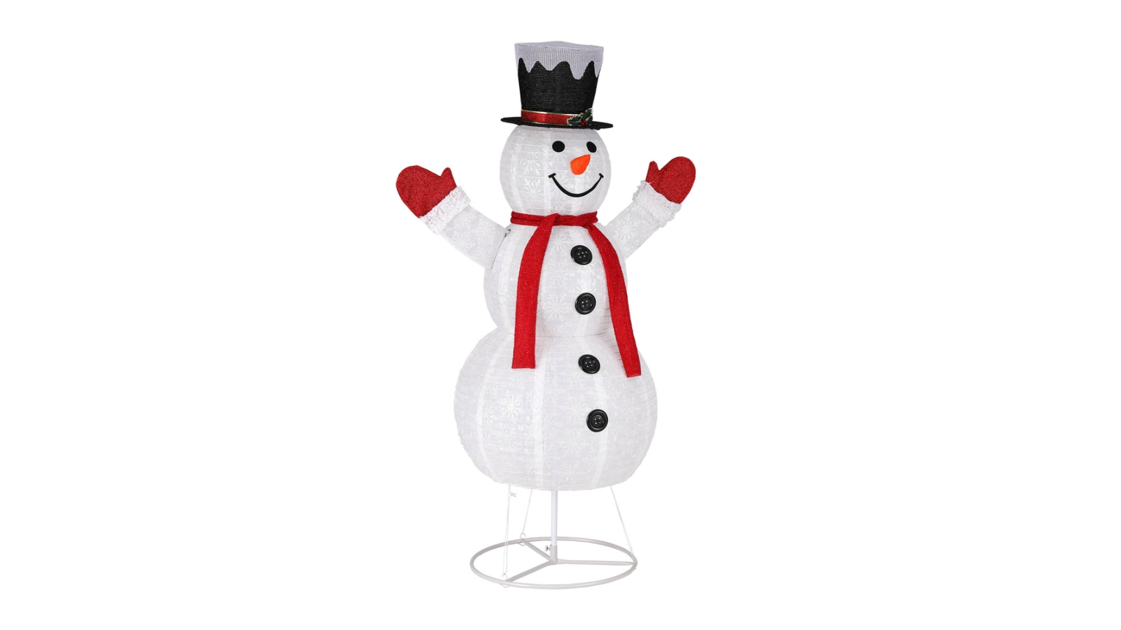 Jingle Jollys Christmas Lights 200 LED Fairy Light Snowman Decorations - 175cm