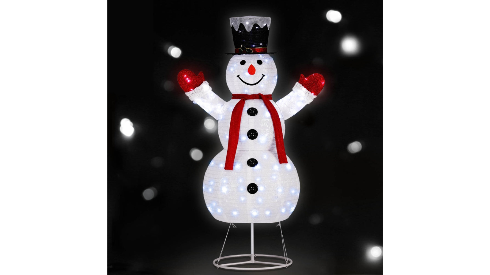 YS 200 LED Christmas Snowman Fairy Light - 1.7metre