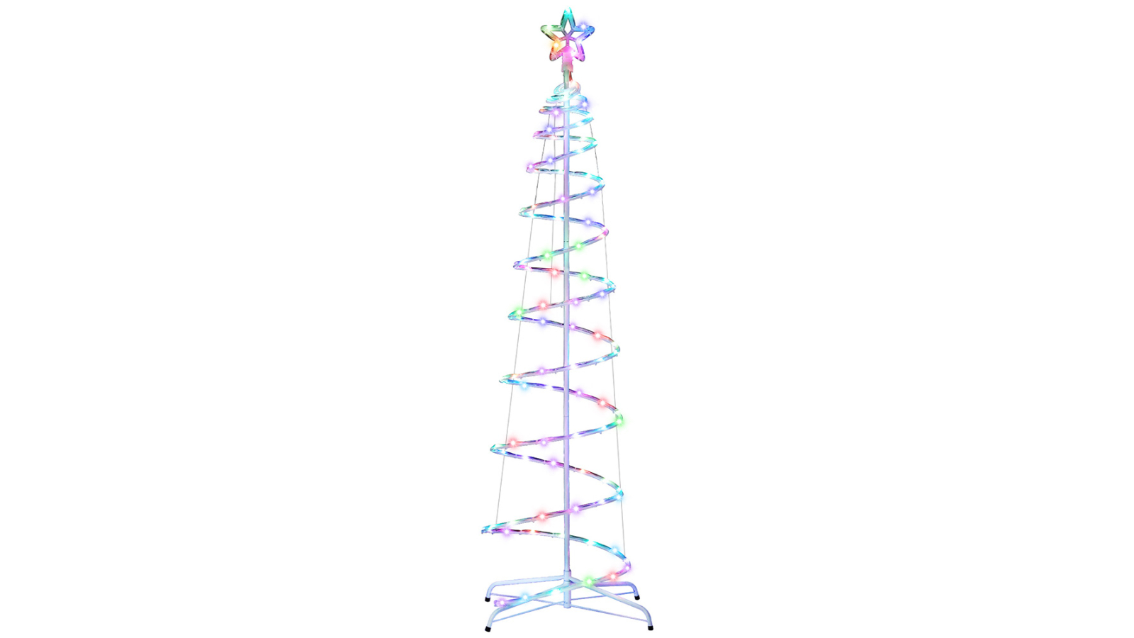 Jingle Jollys 100 RGB LED Christmas Tree - 1.8metre