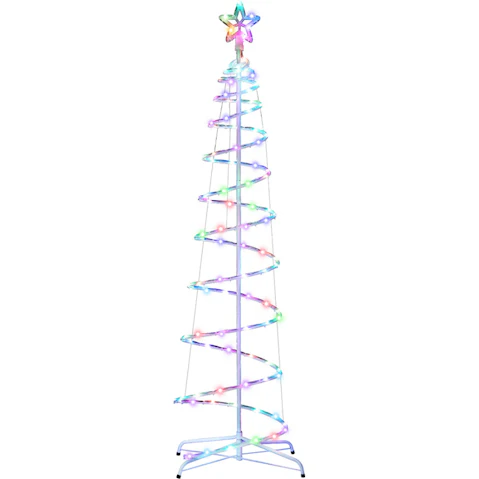 Jingle Jollys 100 RGB LED Christmas Tree - 1.8metre