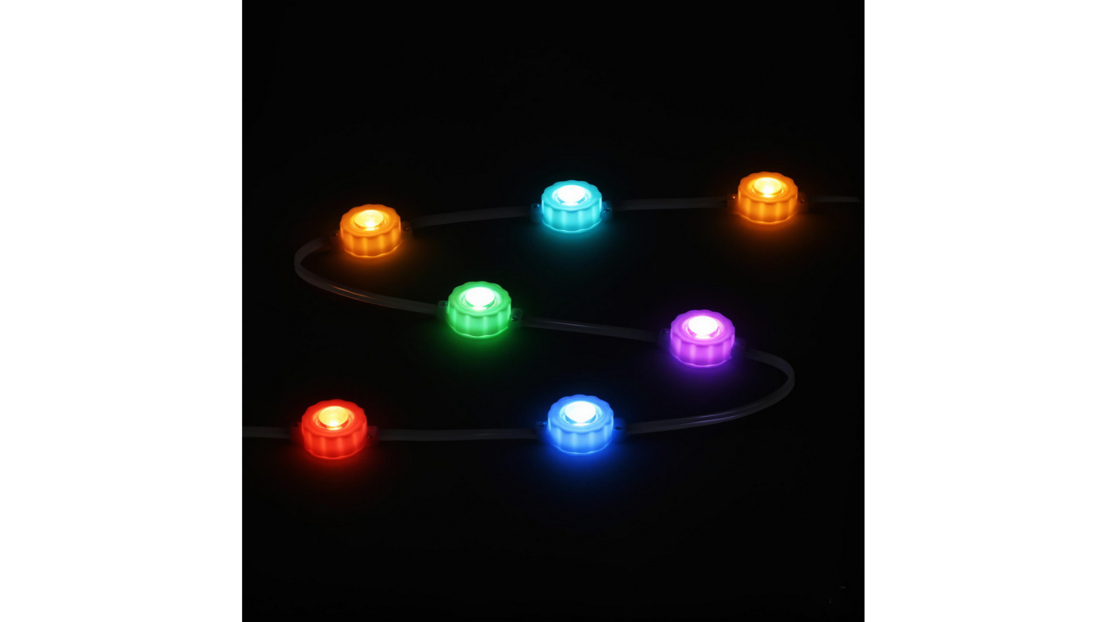 Jingle Jollys 36 LED Permanent String Eaves Christmas Light - 15metre