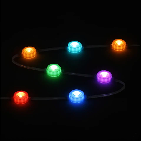 Jingle Jollys 36 LED Permanent String Eaves Christmas Light - 15metre