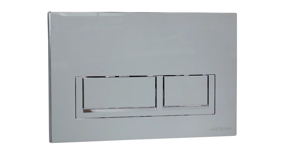 Arcisan Xoni Flush Plate - Chrome