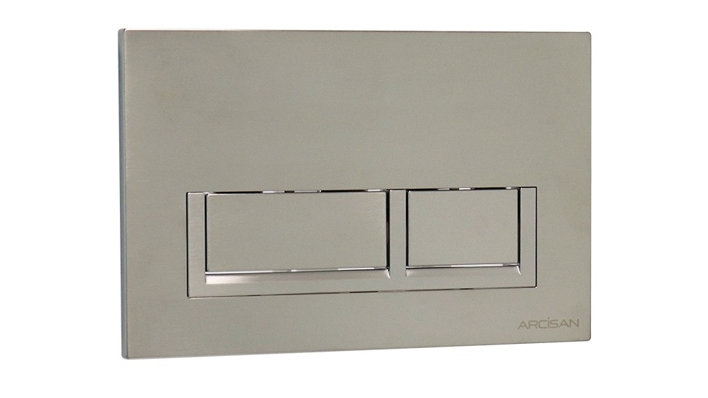 Arcisan Xoni Flush Plate - Satin Nickel