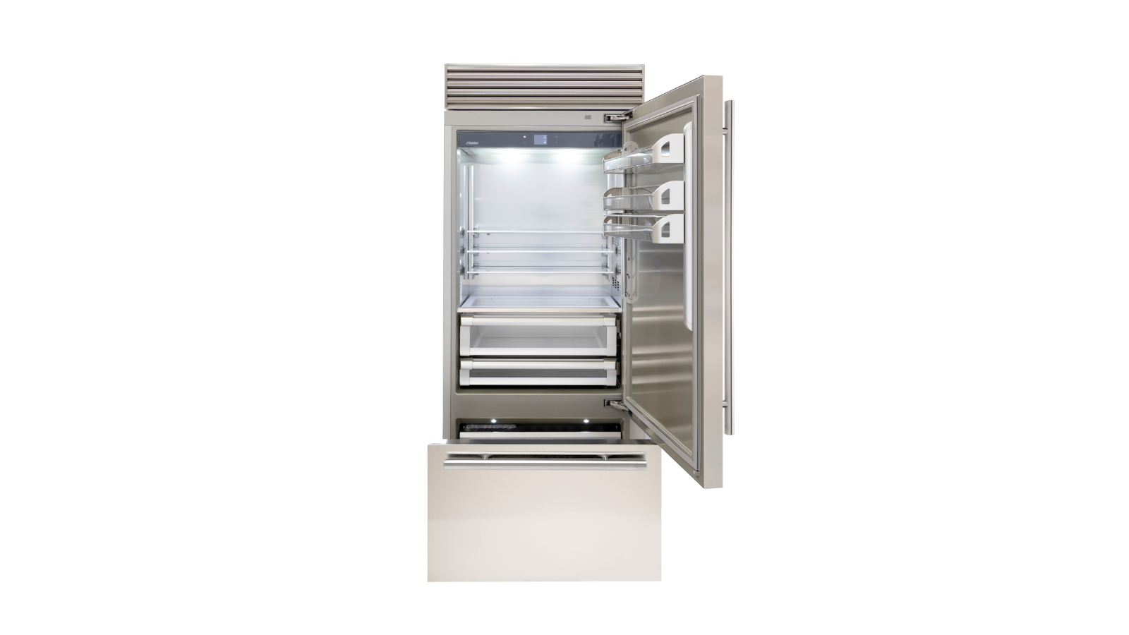 Fhiaba 556L X-Pro Series TriMode Plumbed Right Hinge Integrated Bottom Mount Fridge