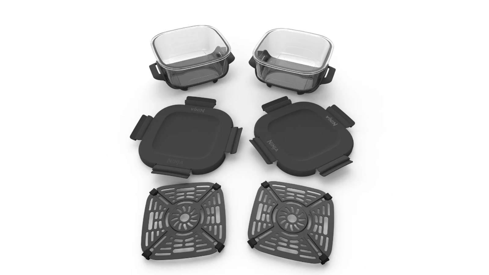 Ninja 1.4L Crispi Glass Container - Pack of 2