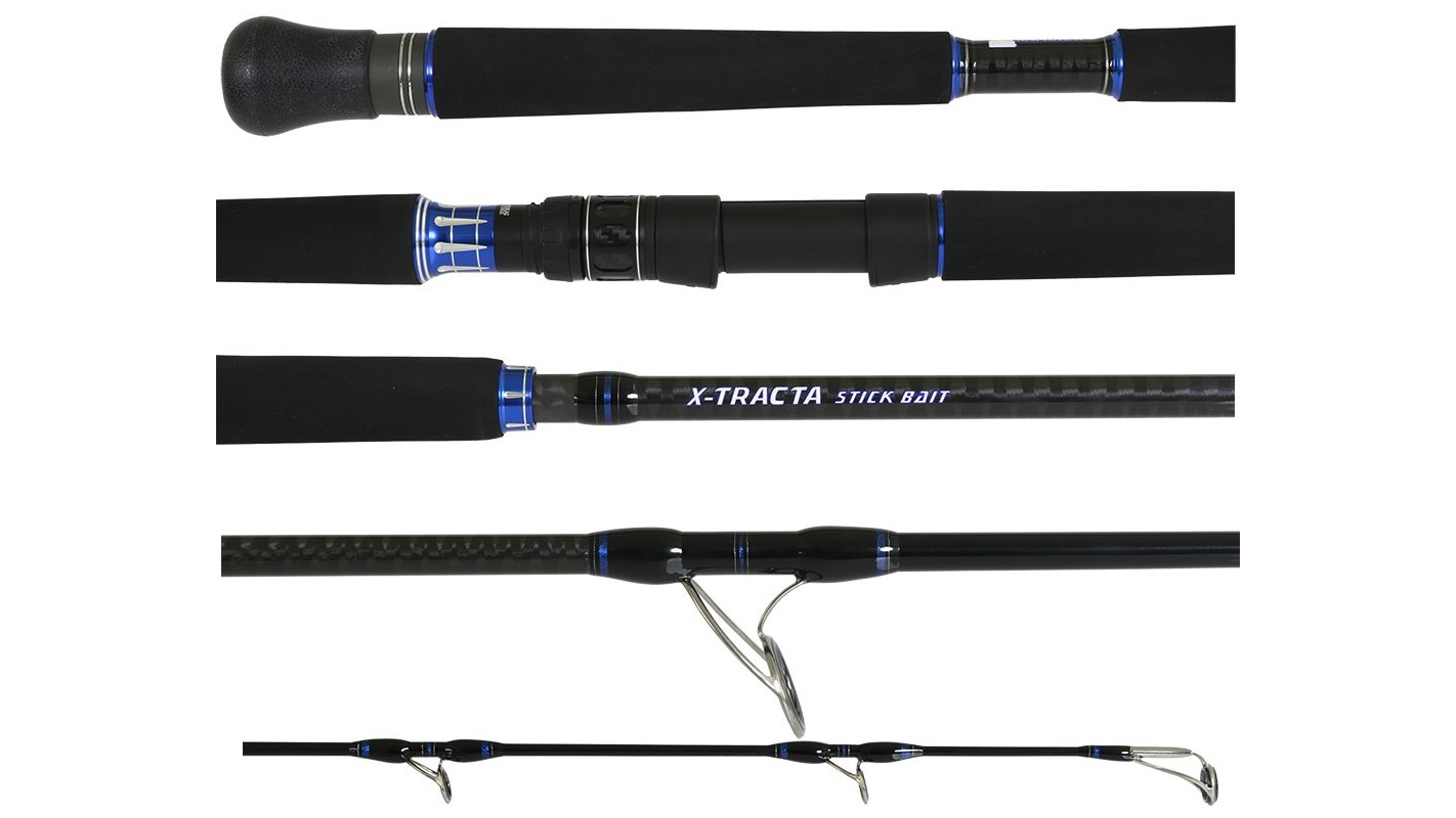 Samurai X-Tracta 7 ft 6 in 1-Piece Carbon Stickbait Fishing Rod - PE 2 - 4