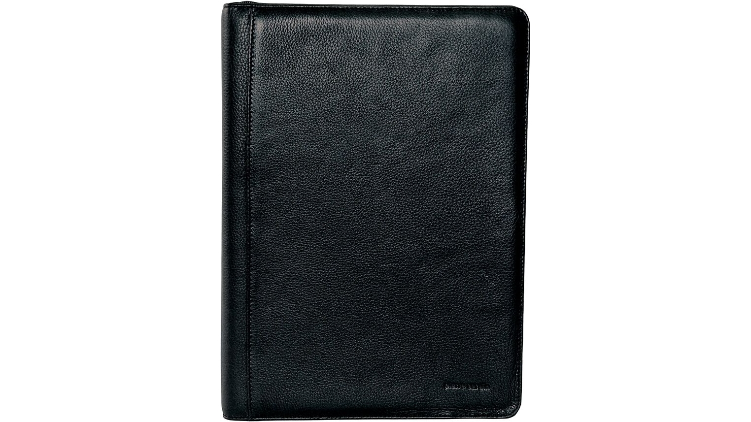 Leather A4 Business Compendium/Folio - Black