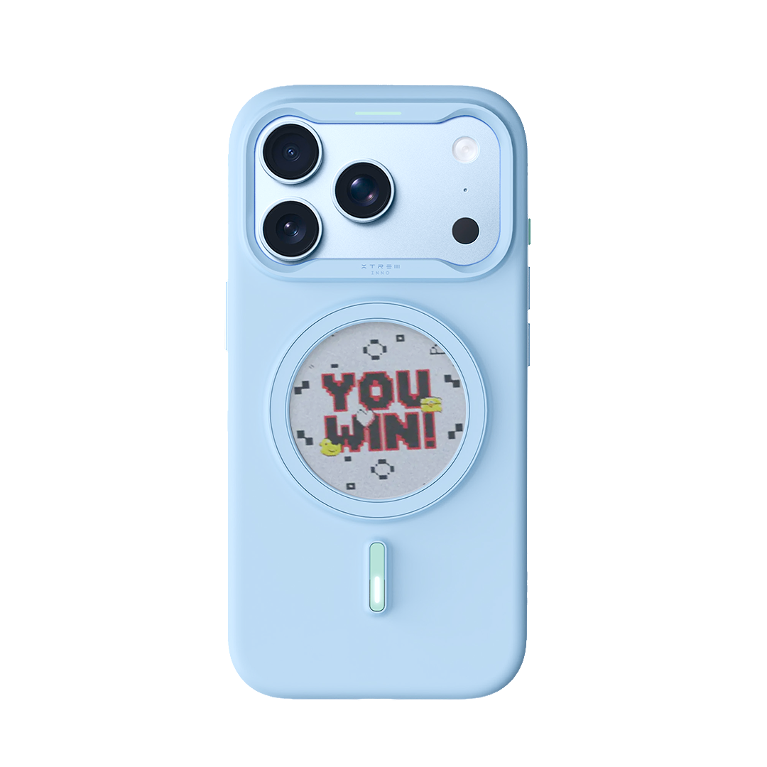 XTREM MagSafe Customisable Case for iPhone 18 Pro Max - Misty Blue