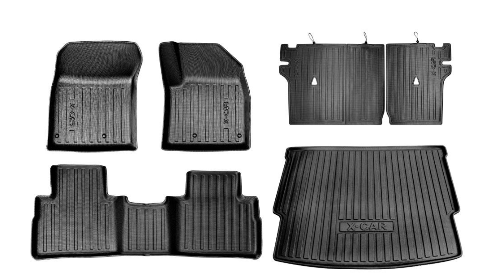 X-CAR Heavy Duty Car Kick Mat Cover Protector Combo for Nissan X-Trail T33 5 Seat 2022-2024