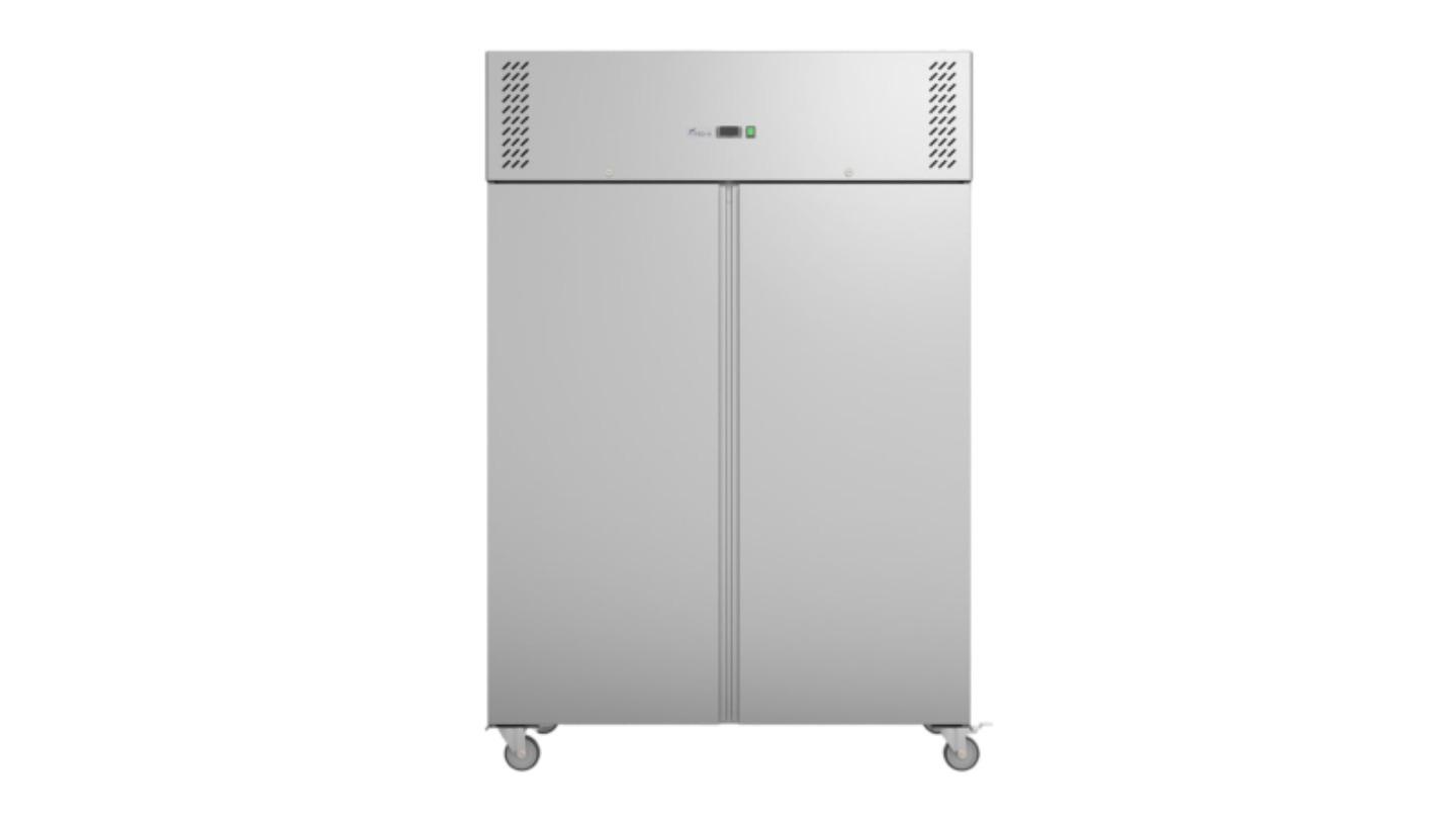 FED-X XURC1200SFV S/S 2-Door Upright Fridge