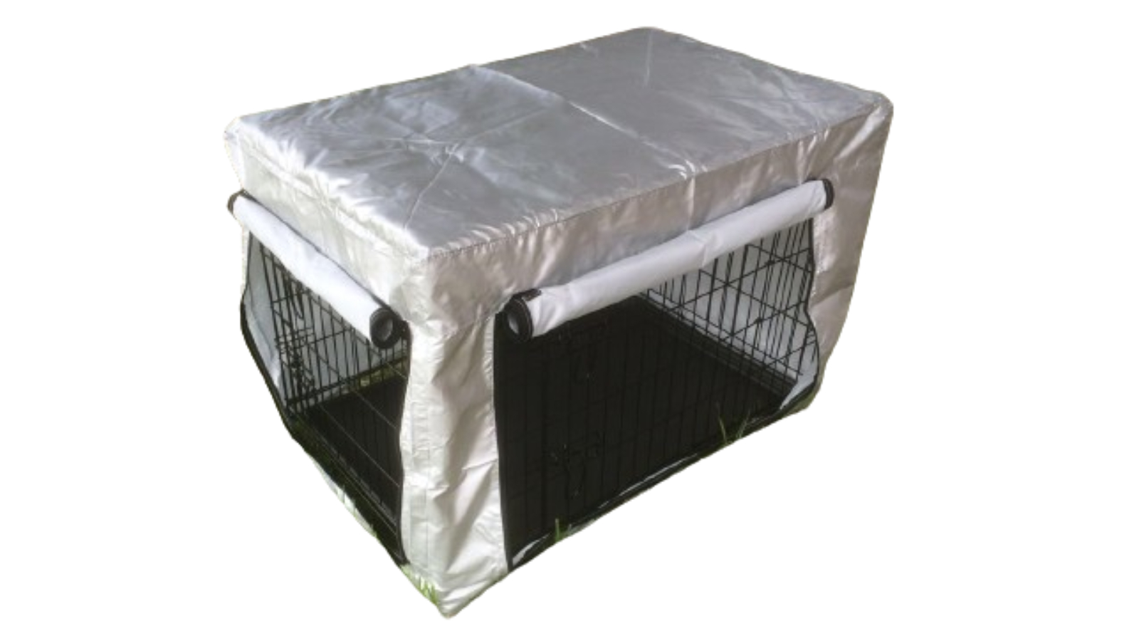 YES4PETS Collapsible Metal Pet Cage with Cover - 24inch