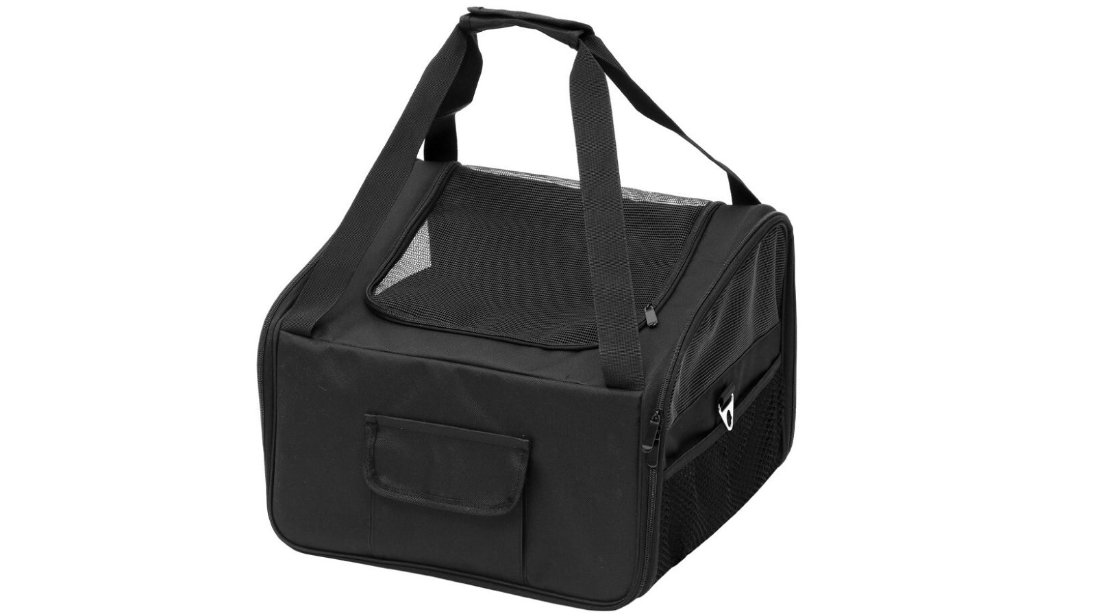 YES4PETS Pet Carrier Dog Cat Car Booster Seat Portable Soft Cage Travel - Black