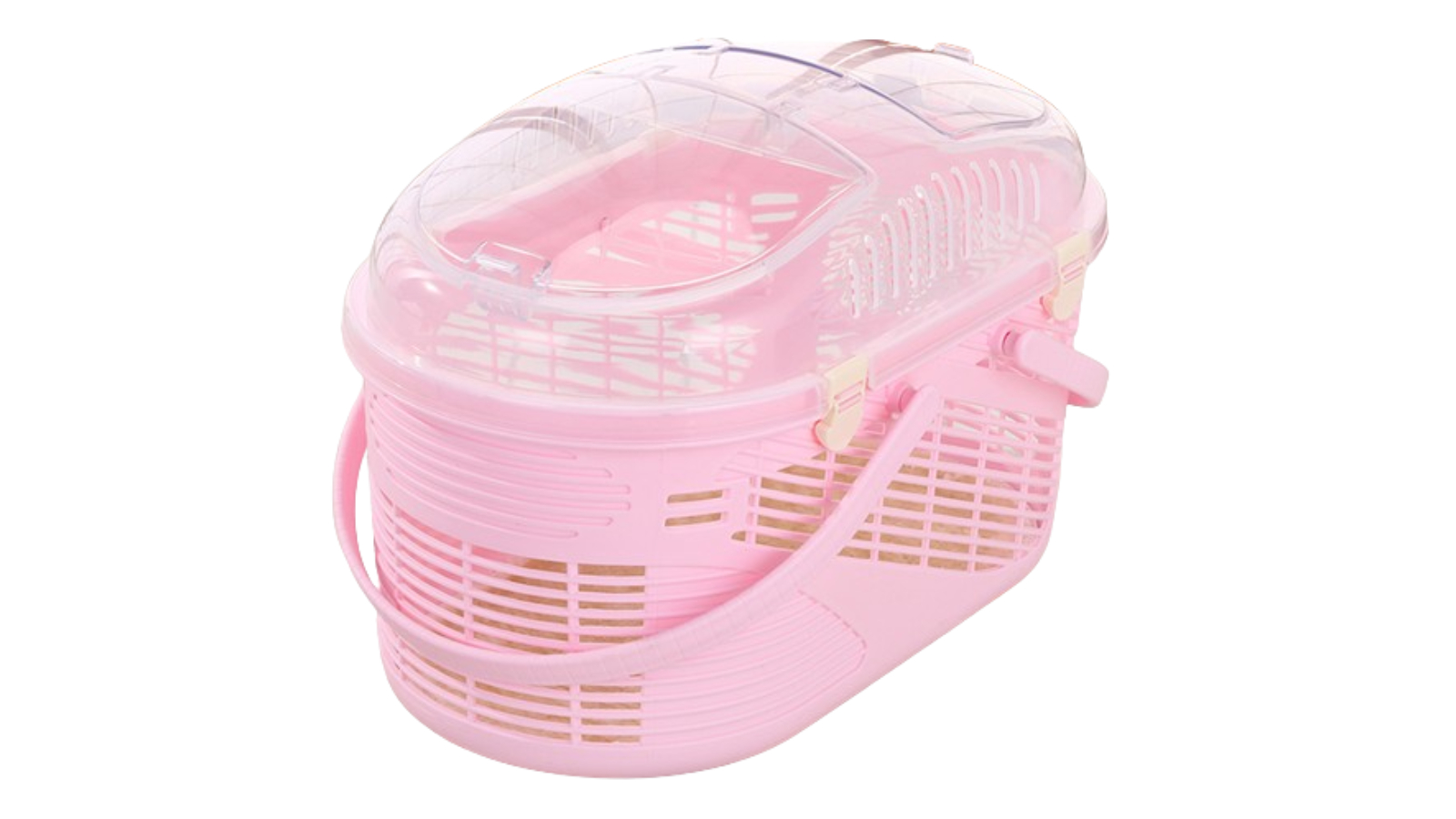 YES4PETS Small Pet Carrier Cage with Mat - Pink