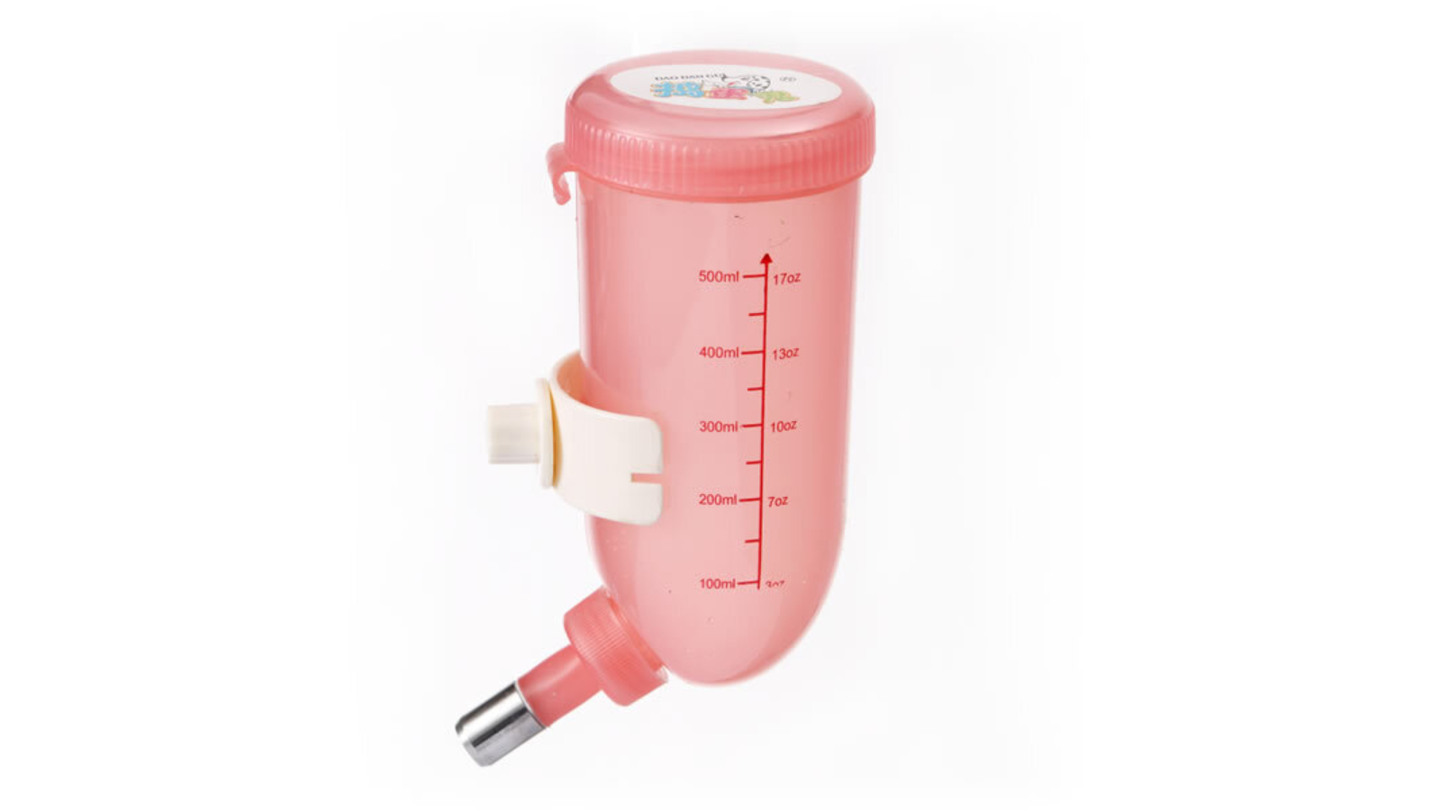 YES4PETS 500ml Hanging Water Drinking Dispenser for Pets - Pink