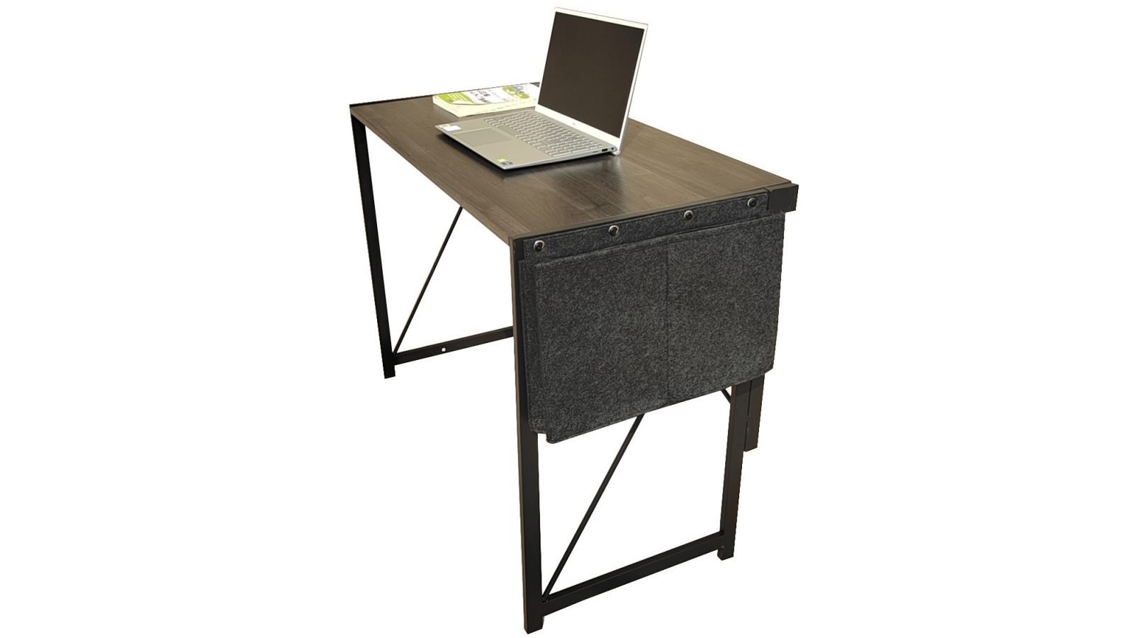 YES4HOMES Modern Simple Style Writing Table with Storage Bag
