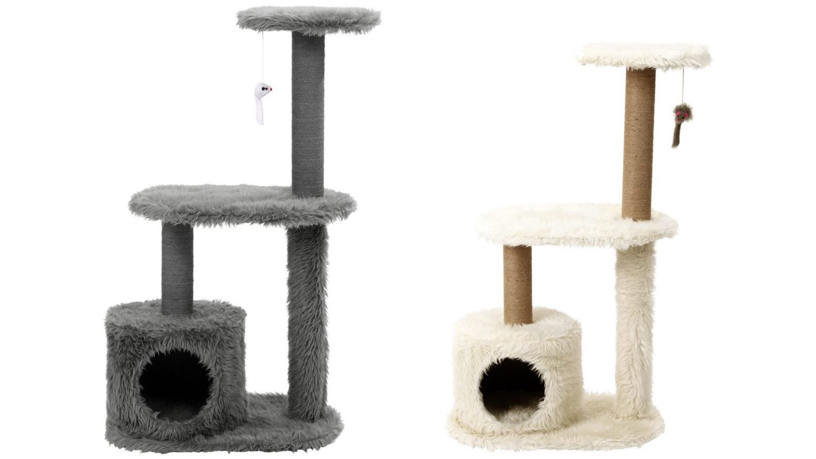YES4PETS 55cm Cat Scratching Tree Scratcher Post Pole Furniture Gym House
