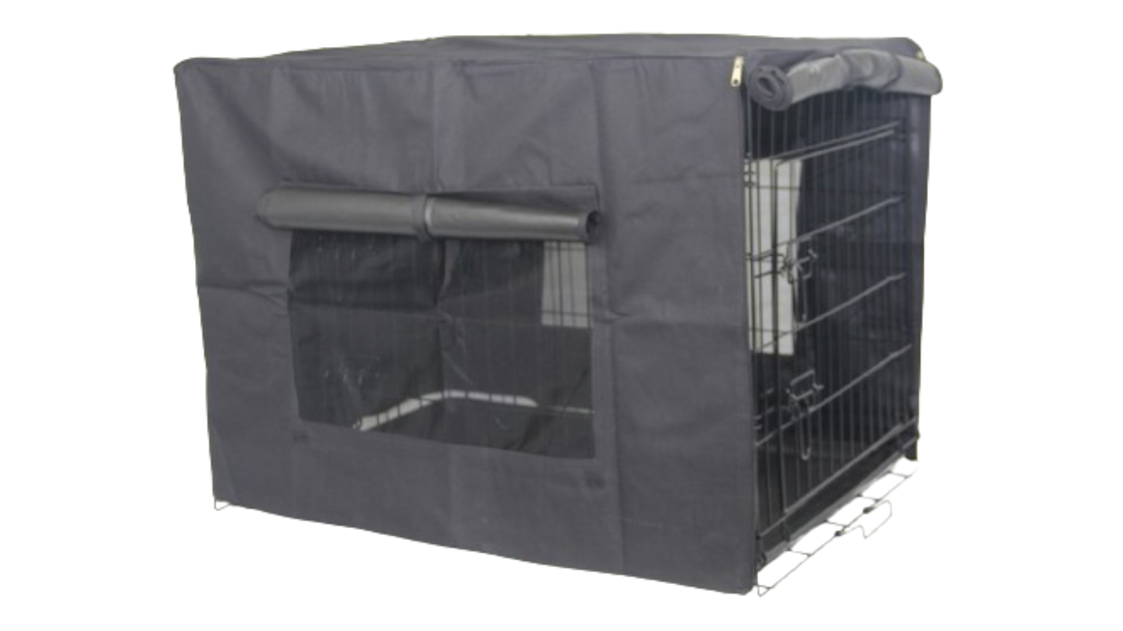 YES4PETS Foldable Collapsible Pet Cage with Cover - 30inch