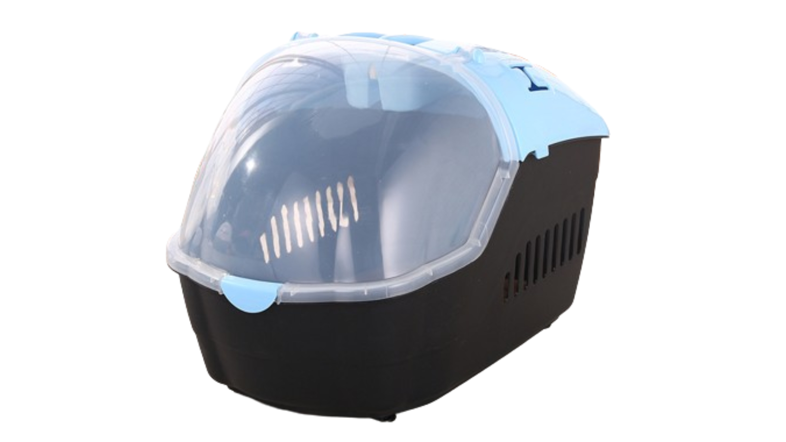 YES4PETS Small Portable Travel Pet Carrier Cage with Mat - Blue