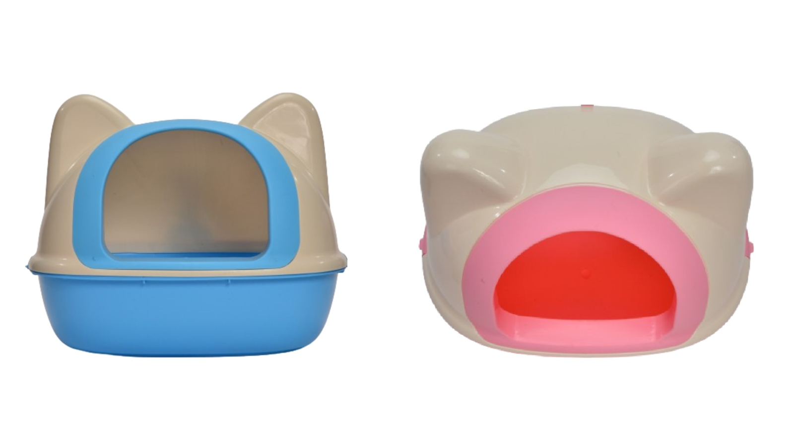 YES4PETS Hooded Cat Toilet Litter Box Tray House with Scoop
