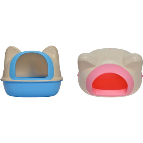 YES4PETS Hooded Cat Toilet Litter Box Tray House with Scoop