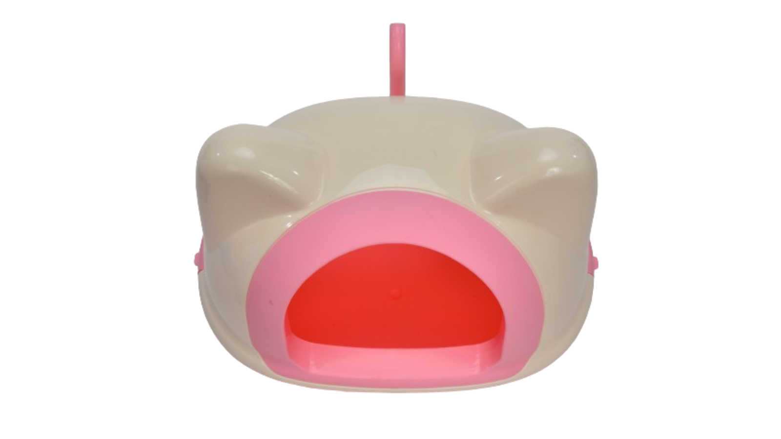 YES4PETS Hooded Cat Toilet Litter Box Tray House with Scoop - Pink