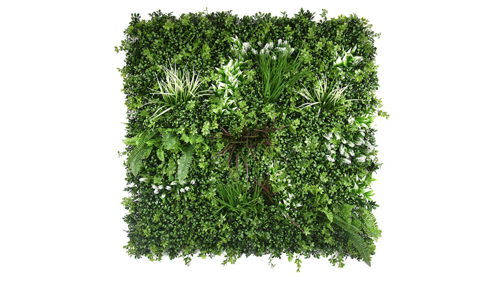 YES4HOMES 5sqm Artificial Plant Wall Grass Panel Vertical Garden Foliage Tile Fence - Style Two