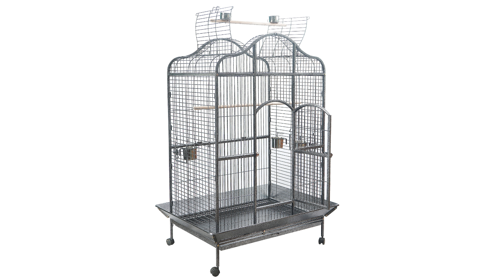 YES4PETS X-Large Bird Cage Pet Aviary with Perch and Feeder