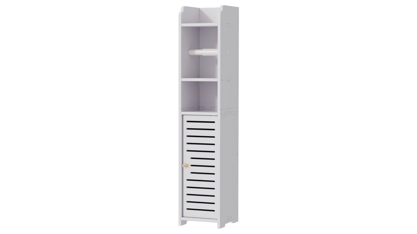 Artiss Bathroom Cabinet Toilet Roll Holder - 76cm