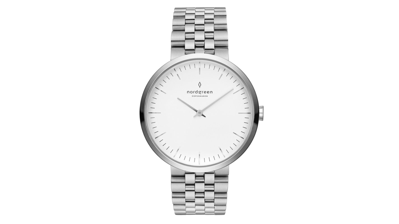 Nordgreen Infinity Silver Watch - 3.2cm