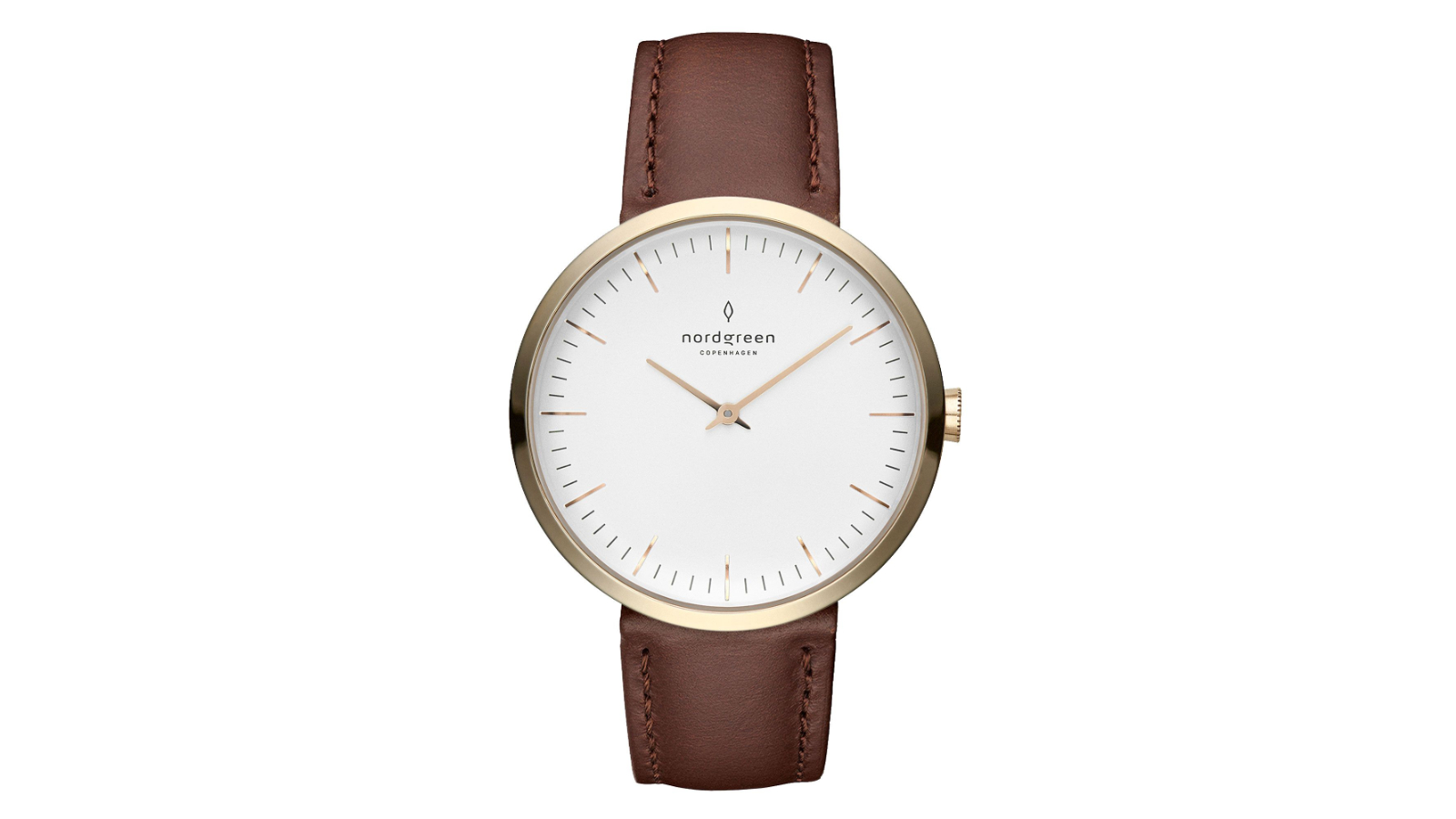 Nordgreen Infinity Brown Watch - 3.2cm