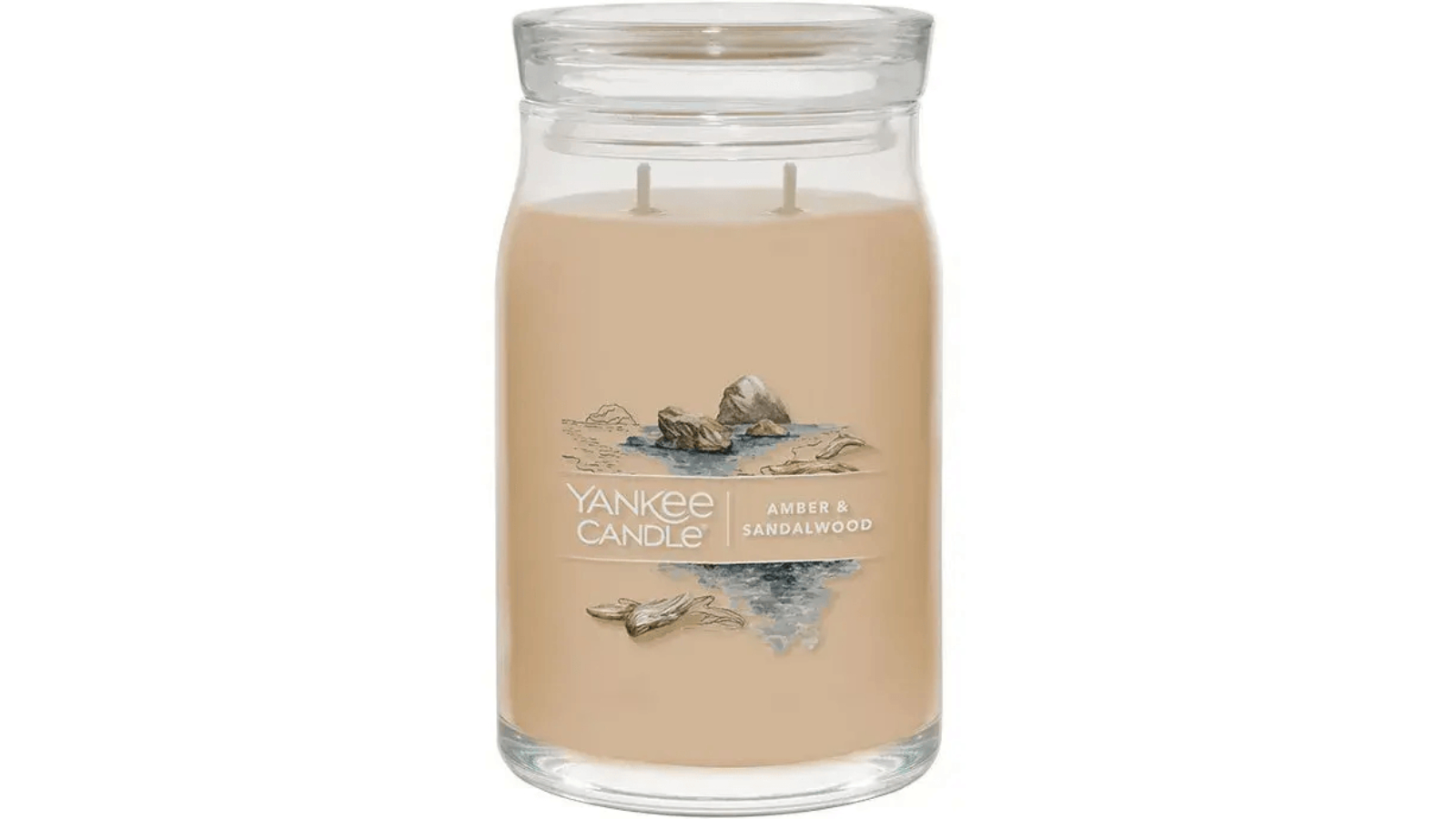 Yankee Candle Large Signature Collection Jar Candle - Amber Sandalwood