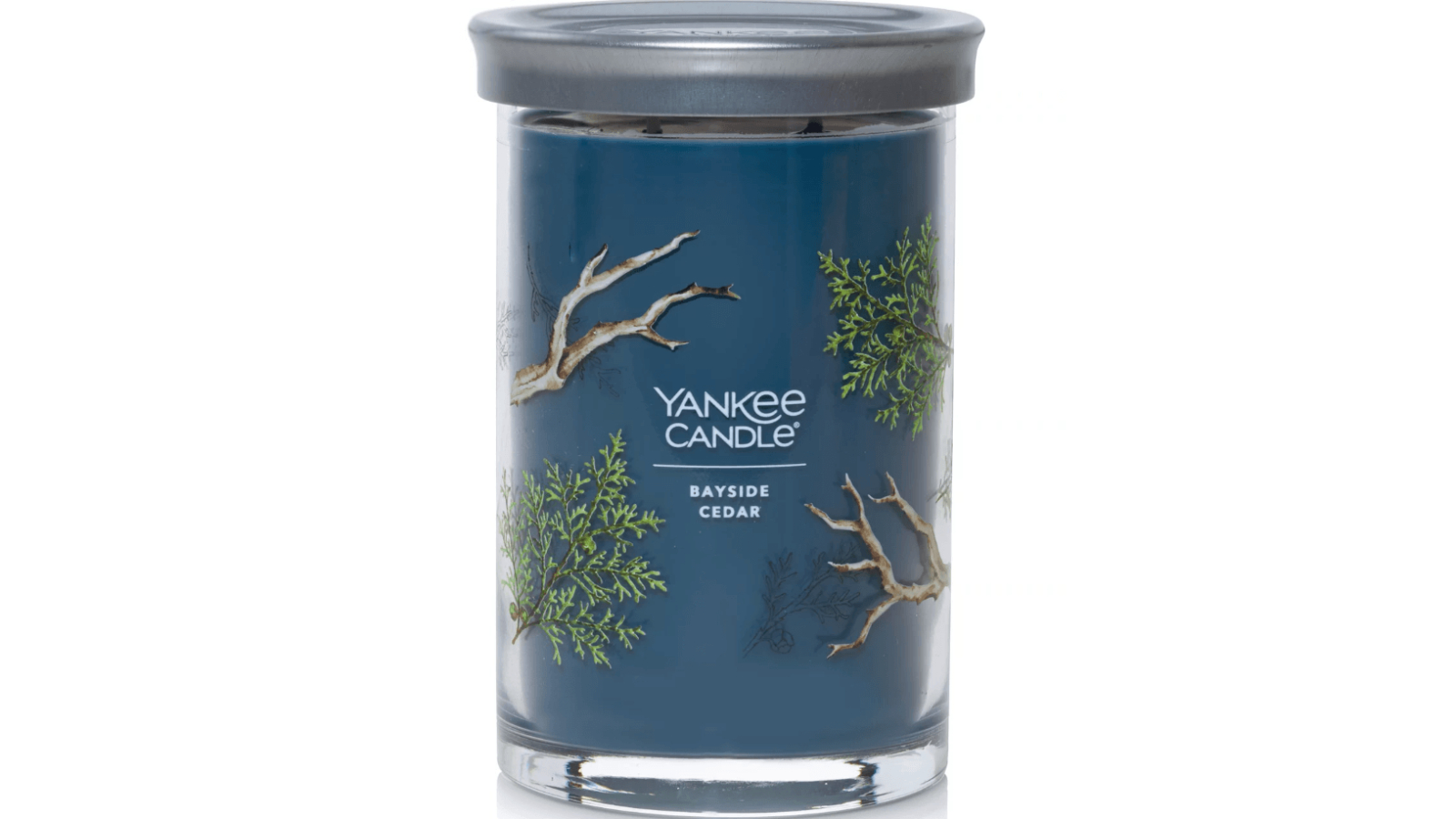 Yankee Candle Large Signature Collection Tumbler Candle - Bayside Cedar
