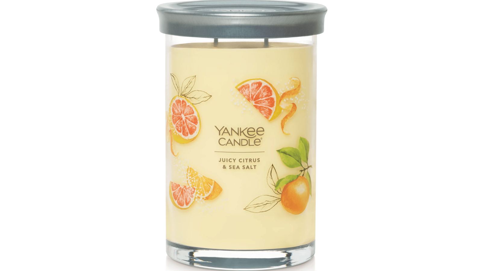Yankee Candle Large Signature Collection Tumbler Candle - Juicy Citrus Sea Salt