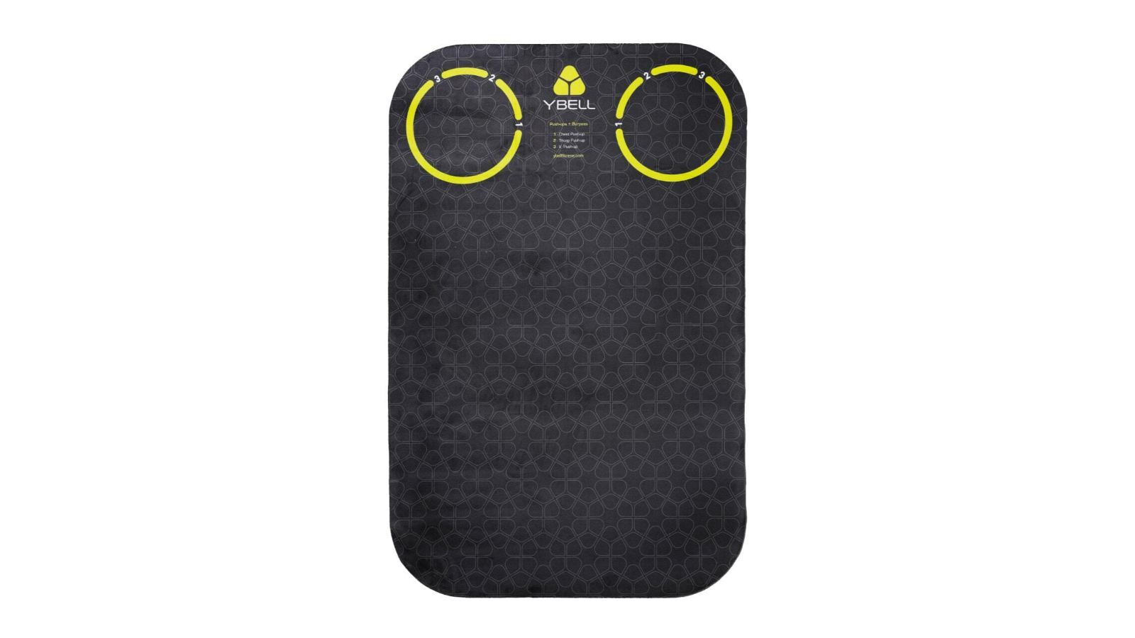YBell 111cm Black Non-Slip Exercise Mat