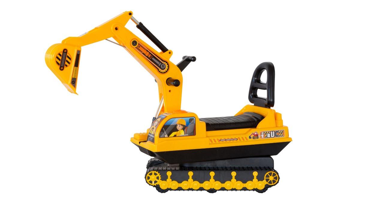 Lenoxx Children's Ride-On Excavator with Sturdy Track and
